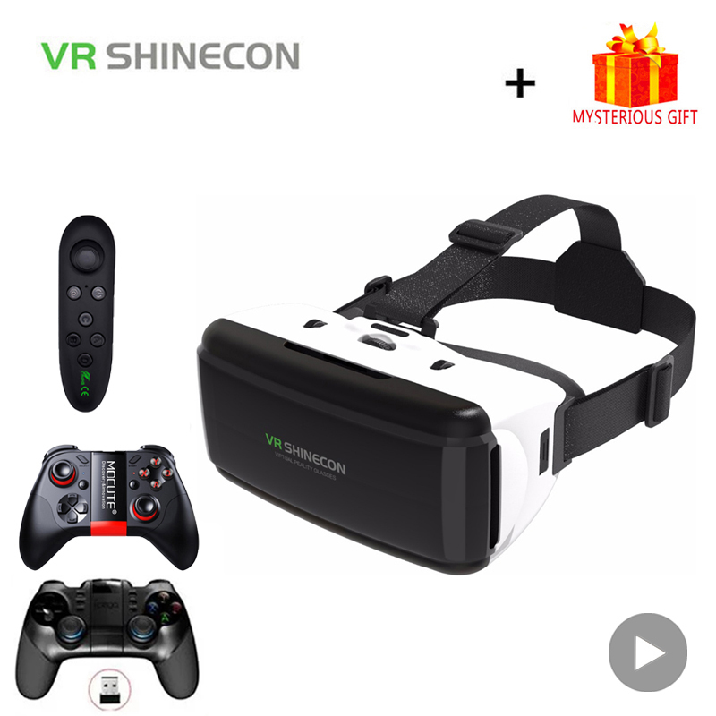 Vr Headset Pc - VR Shineconหมวกนิรภัย3Dแว่นตาเสมือนจริงAugmentedสำหรับiPhone Android Smartphoneสมาร์ทโฟนGoggleโทรศัพท์มือถือViarเกม