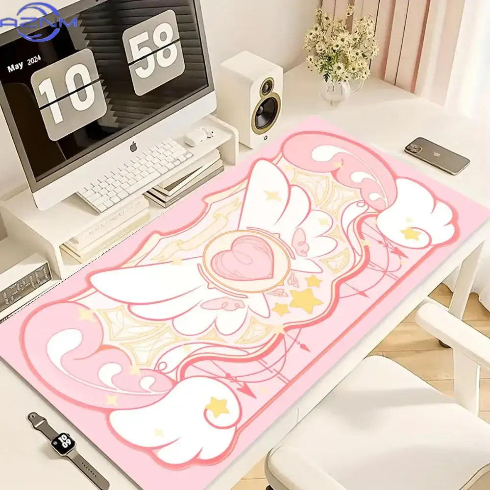 แผ่นรองเมาส์ขนาดใหญ่ลายการ์ตูน - Pc Gaming Pink บทวิจารณ์และราคา