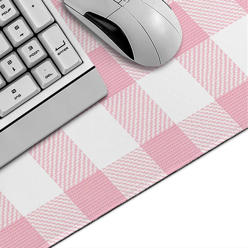 แผ่นรองเมาส์ลายตารางสก็อตสีชมพ - Pc Gaming Pink บทวิจารณ์และราคา