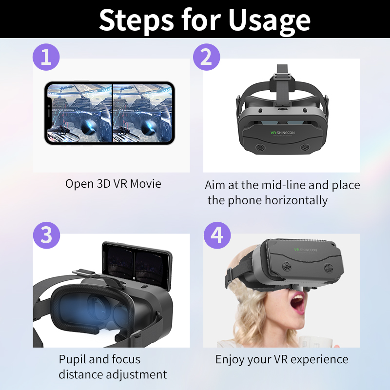 แว่นตา VR G10 G13 IMAX จอภาพขน - Vr Headset Pc บทวิจารณ์และราคา